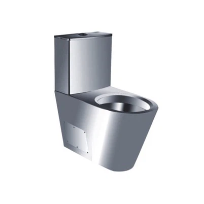 Toaletă din pușcărie din oțel inoxidabil